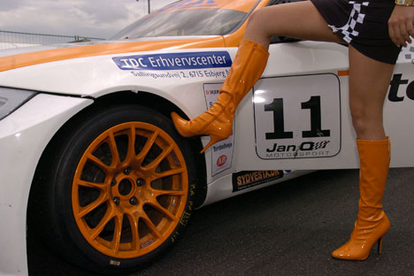 Team Telesikring kørerne, Peter Ager og Tom Pedersen.
(Foto: Jeppe Rimmen)